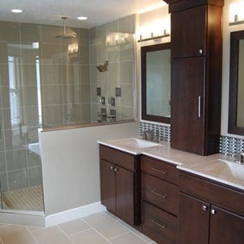 Custom bathroom cabinets in Denver CO